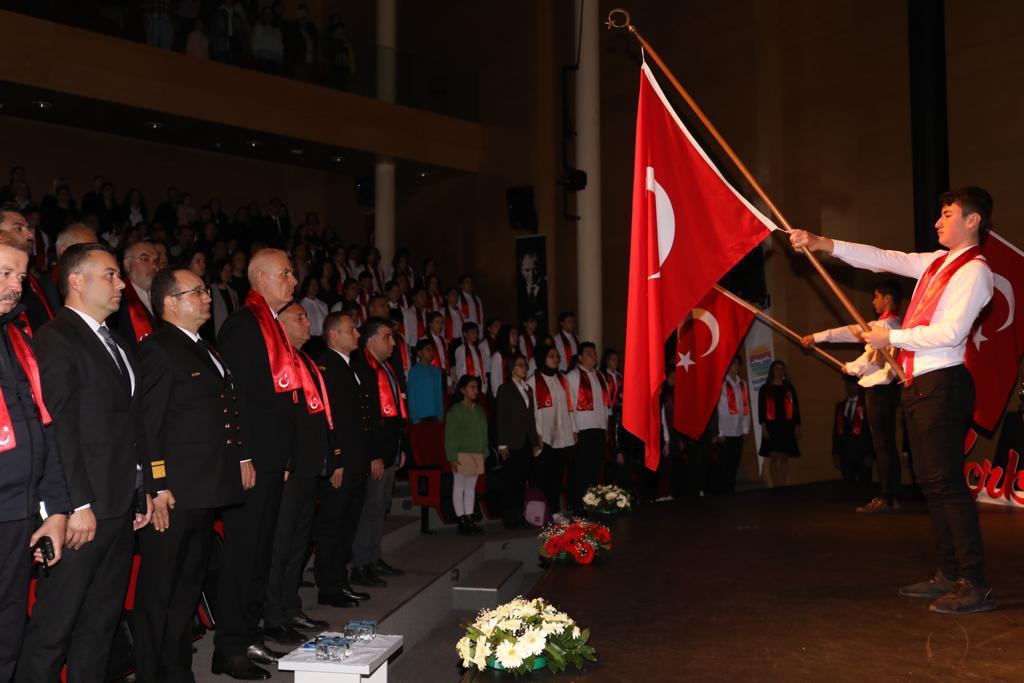 Marmaris' te "12 Mart İstiklal Marşı' nın Kabulü ve Mehmet Akif Ersoy' u Anma Programı düzenlendi.